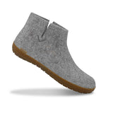 glerups Boot with natural rubber sole - honey Boot with rubber sole Grey