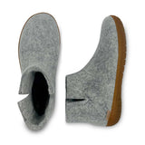 glerups Boot with natural rubber sole - honey Boot with rubber sole Grey