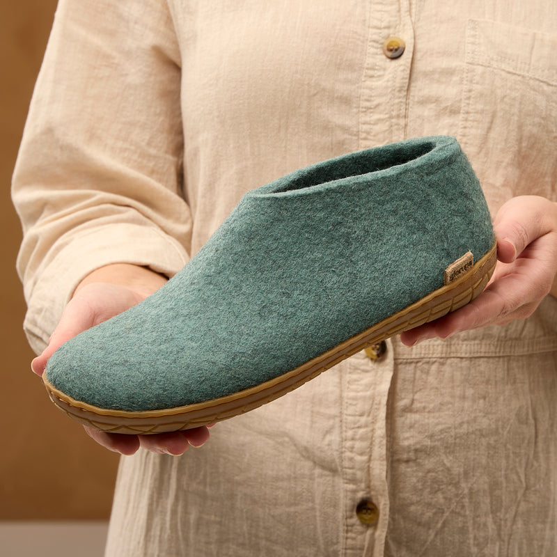 glerups Shoe with natural rubber sole - honey Shoe with rubber sole 11 North Sea