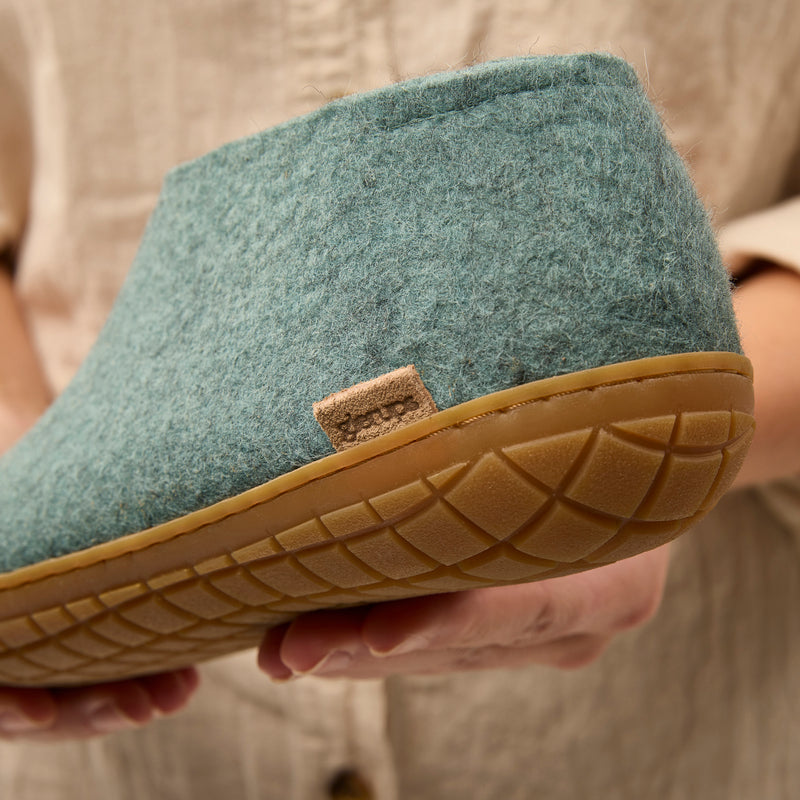 glerups Shoe with natural rubber sole - honey Shoe with rubber sole 11 North Sea