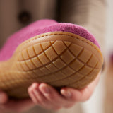 glerups Shoe with natural rubber sole - honey Shoe with rubber sole Cranberry