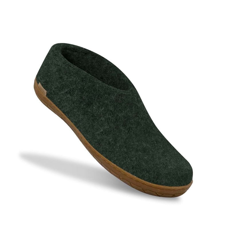 glerups Shoe with natural rubber sole - honey Shoe with rubber sole Forest