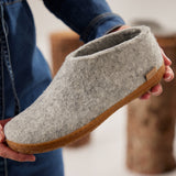 glerups Shoe with natural rubber sole - honey Shoe with rubber sole Grey