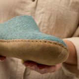 glerups Slip-on with leather sole Slip-on with leather sole 11 North Sea