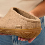 glerups Slip-on with natural rubber sole - honey Slip-on with rubber sole 12 Sand