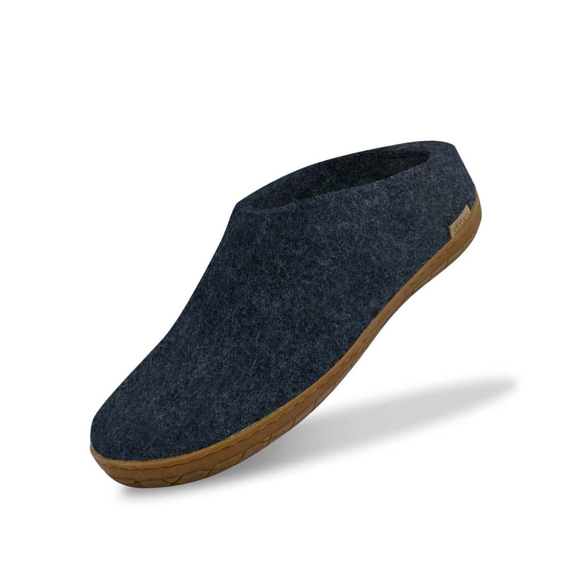 glerups Slip-on with natural rubber sole - honey Slip-on with rubber sole Denim